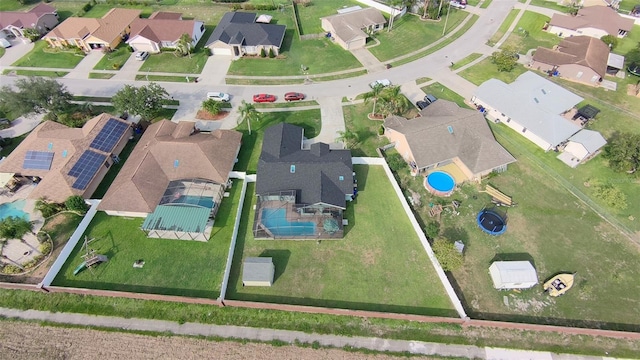 2410 Sweetwater Blvd, Saint Cloud, FL 34772 - aerial overview of property's location featuring nearby suburban area and a pool area