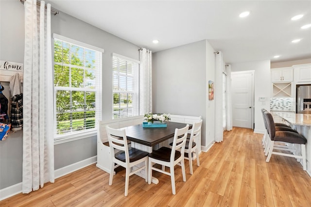 7400 Estuary Lake Loop, Celebration, FL 34747 - dining space with light wood-style floors and recessed lighting