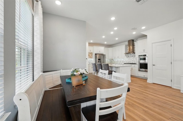 7400 Estuary Lake Loop, Celebration, FL 34747 - dining space featuring light wood finished floors and recessed lighting