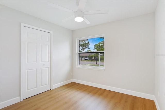 818 Ballard St, Altamonte Springs, FL 32701 - unfurnished bedroom with light wood-style floors and baseboards