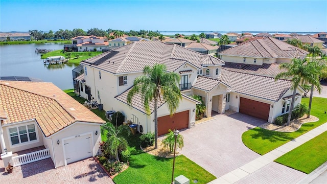 1211 Terralago Way, Kissimmee, FL 34746 - aerial view of residential area with a large body of water