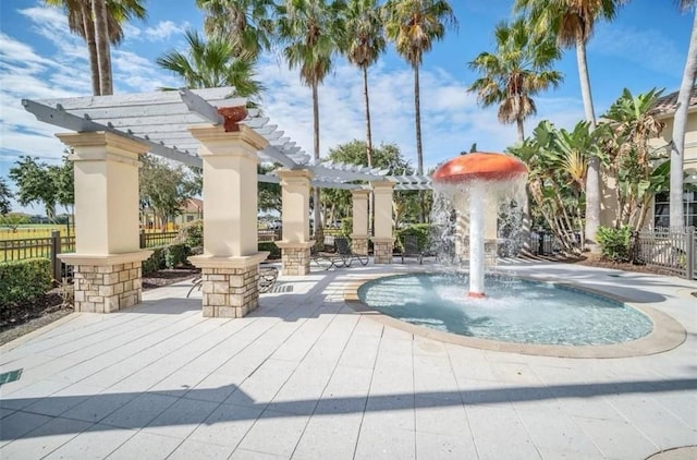 1211 Terralago Way, Kissimmee, FL 34746 - view of property's community with a pergola