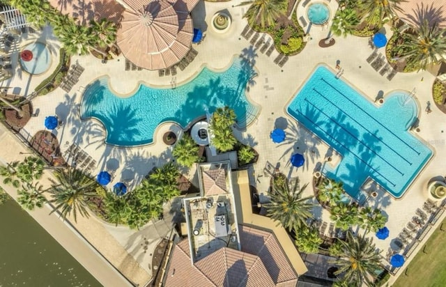 1211 Terralago Way, Kissimmee, FL 34746 - drone / aerial view of a pool