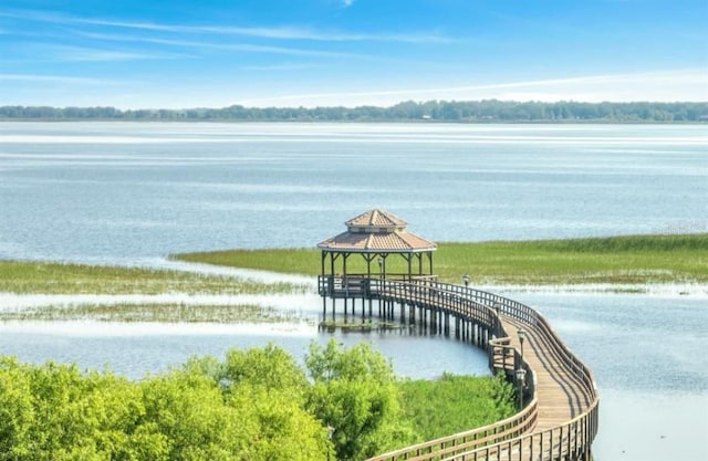 1211 Terralago Way, Kissimmee, FL 34746 - view of home's community with a water view and a gazebo