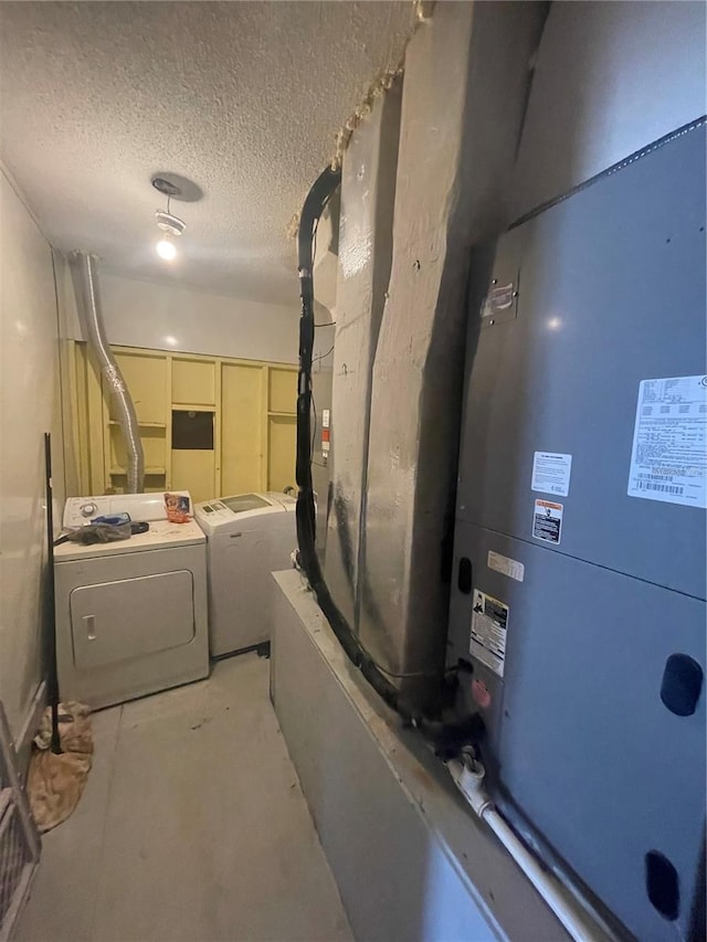 848 Wildabon Ave, Lake Wales, FL 33853 - utility room featuring washer and dryer and heating unit