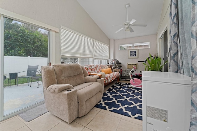 2507 Talega Dr, Saint Cloud, FL 34772 - sunroom featuring vaulted ceiling
