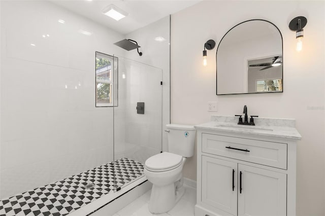 1842 Puritan Ave, Winter Park, FL 32792 - full bath with toilet, vanity, and a tile shower