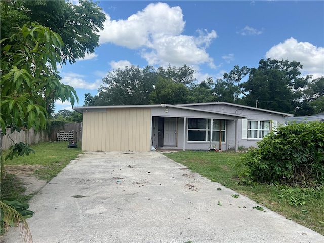 1009 Kenmore Dr, Brandon, FL 33510 - view of front of home with driveway