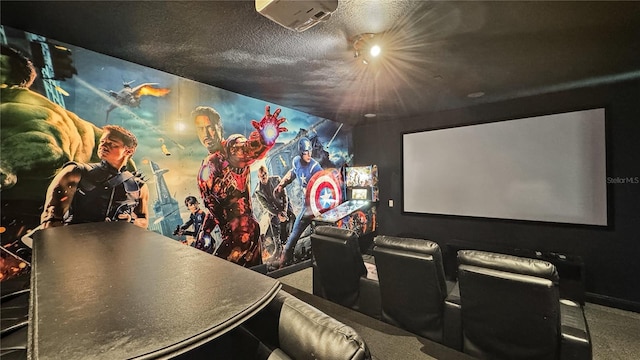 1228 Castle Pines Ct, Reunion, FL 34747 - home theater room featuring carpet flooring