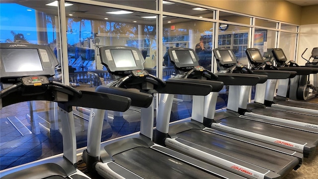 1228 Castle Pines Ct, Reunion, FL 34747 - view of workout area