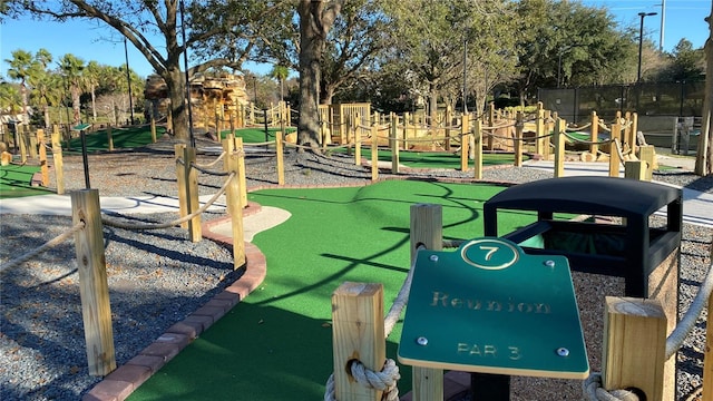 1228 Castle Pines Ct, Reunion, FL 34747 - view of property's community featuring a putting area