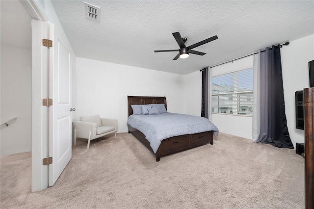 1113 Merrill St, Davenport, FL 33837 - bedroom with carpet floors, a textured ceiling, ceiling fan, and baseboards