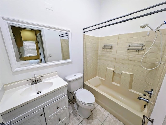 13940 Corrine Key Pl, Orlando, FL 32824 - bathroom featuring bathing tub / shower combination, vanity, and toilet