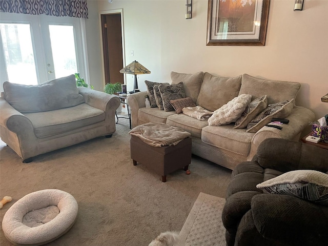 4926 Reginald Rd, Orlando, FL 32829 - carpeted living room featuring french doors