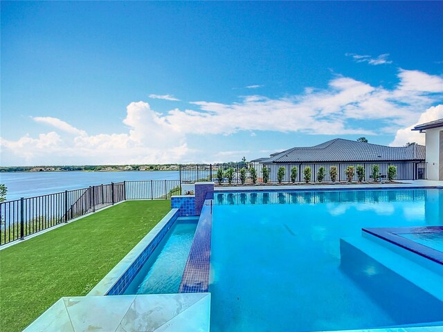 15121 Pendio Dr, Montverde, FL 34756 - view of pool featuring a water view