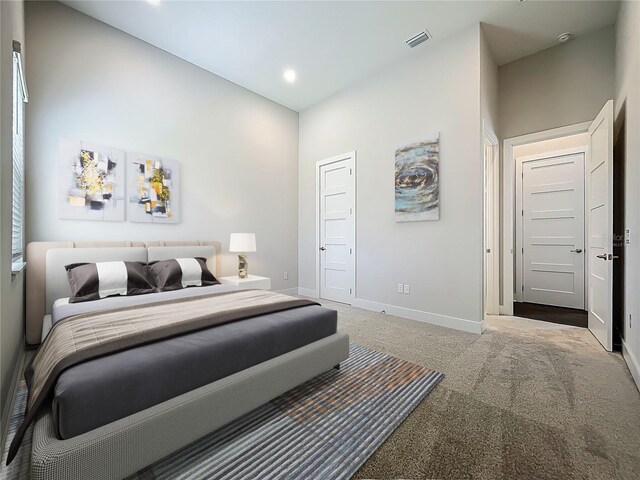 15121 Pendio Dr, Montverde, FL 34756 - carpeted bedroom with baseboards and recessed lighting