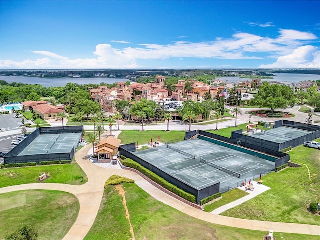 15121 Pendio Dr, Montverde, FL 34756 - drone / aerial view of a large body of water