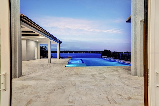 15121 Pendio Dr, Montverde, FL 34756 - view of pool with a pool with connected hot tub and a patio area