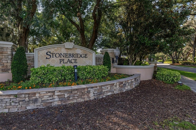 6214 Stevenson Dr Unit 106, Orlando, FL 32835 - view of community sign