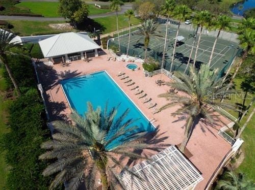9021 Players Dr, Weeki Wachee, FL 34613 - view of community pool