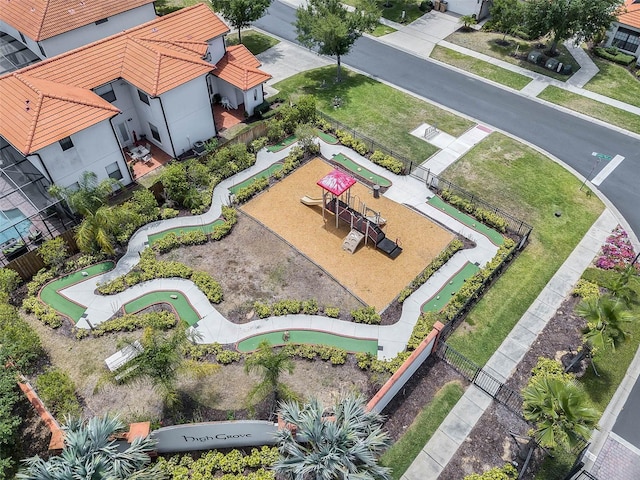 16614 Lazy Breeze Loop, Clermont, FL 34714 - bird's eye view