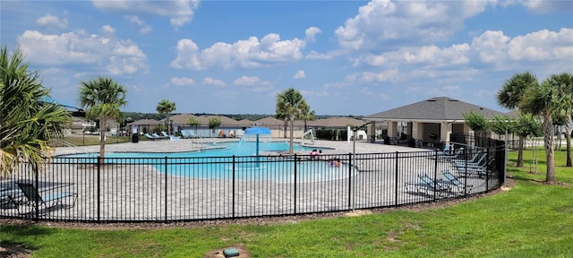 1556 Aspen Ave, Davenport, FL 33837 - community pool with a patio