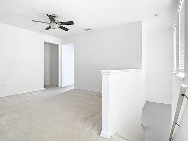 11037 Bagley Aly, Windermere, FL 34786 - empty room featuring a ceiling fan, carpet flooring, and baseboards
