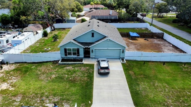 6315 Hillview Rd, Spring Hill, FL 34606 - aerial view of property and surrounding area