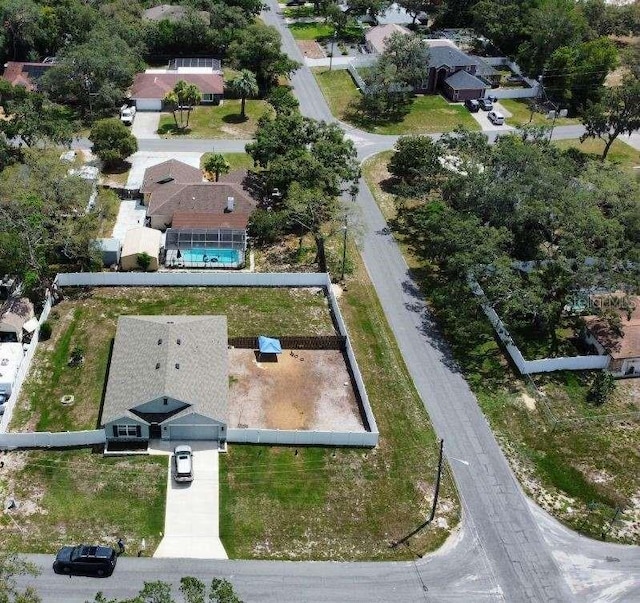 6315 Hillview Rd, Spring Hill, FL 34606 - aerial view of a pool