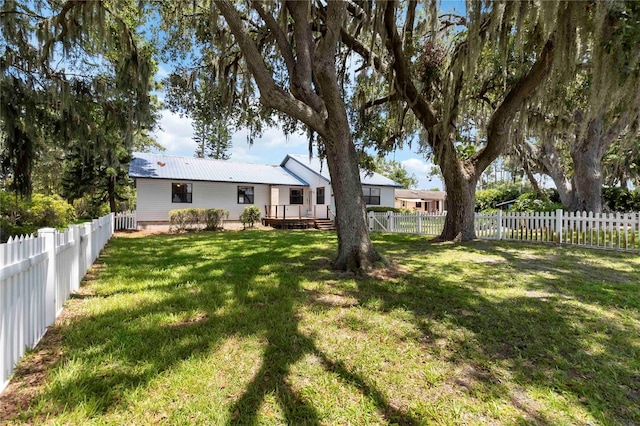 2740 Barker Rd, Saint Cloud, FL 34771 - fenced backyard with a deck