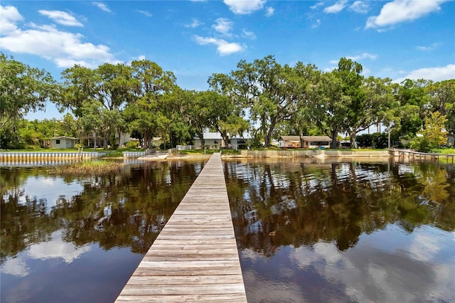 2740 Barker Rd, Saint Cloud, FL 34771 - dock featuring a water view