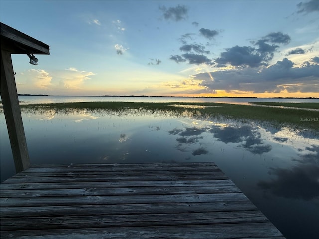 2740 Barker Rd, Saint Cloud, FL 34771 - dock area with a water view