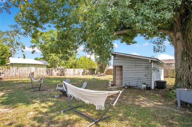 416 E Seminole Ave, Lake Wales, FL 33853 - view of yard featuring an outdoor structure