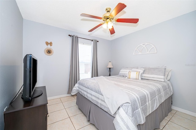 812 Adour Dr, Kissimmee, FL 34759 - bedroom featuring light tile patterned flooring and ceiling fan