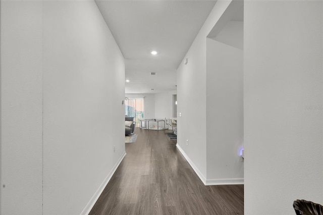 685 Overpool Ave, Davenport, FL 33896 - hall with wood finished floors and recessed lighting