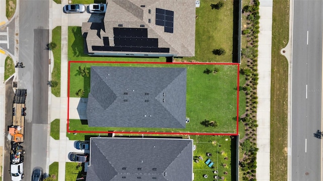 685 Overpool Ave, Davenport, FL 33896 - aerial view of property and surrounding area with property parcel outlined