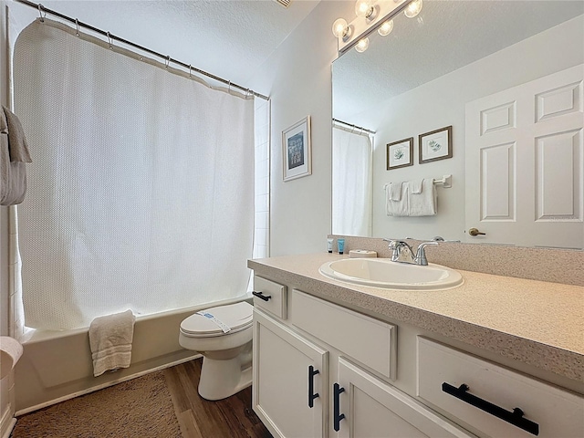 1426 Park Park, Haines City, FL 33844 - full bath with wood finished floors, vanity, and shower / bath combo