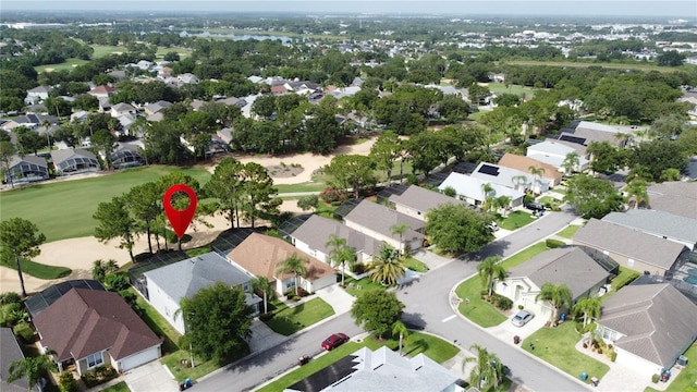 1426 Park Park, Haines City, FL 33844 - aerial overview of property's location with nearby suburban area