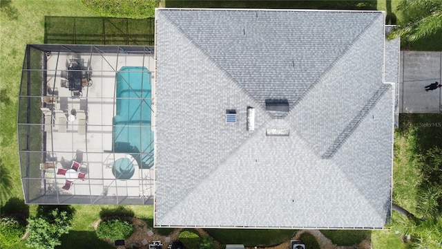 1426 Park Park, Haines City, FL 33844 - aerial view of property and surrounding area featuring a pool area