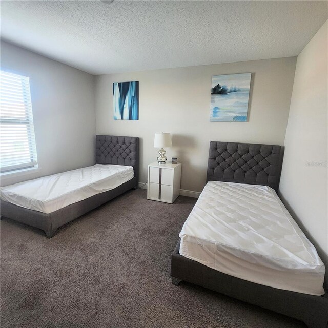 191 Aidans Lndg, Haines City, FL 33844 - bedroom featuring carpet floors and a textured ceiling