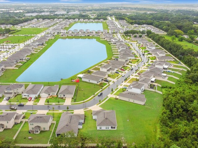 1278 Asher Mason Ave, Kissimmee, FL 34744 - aerial perspective of suburban area featuring a nearby body of water