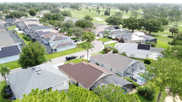 1428 Park Pl, Haines City, FL 33844 - aerial view of residential area featuring a local golf course