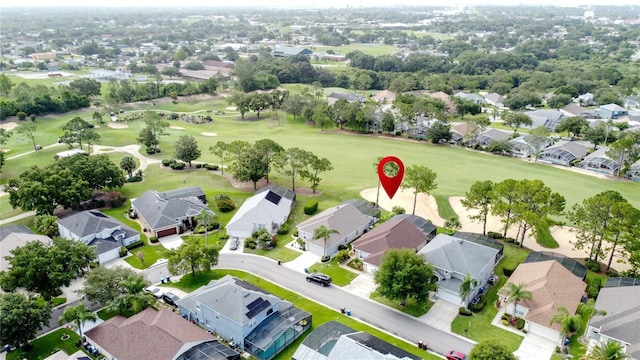1428 Park Pl, Haines City, FL 33844 - aerial view of residential area with a golf club