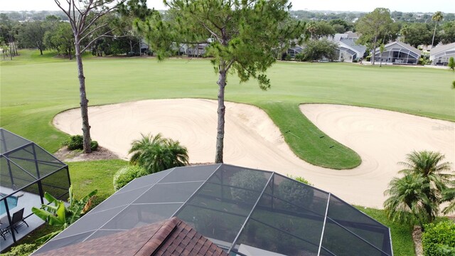 1428 Park Pl, Haines City, FL 33844 - view of community with a yard and golf course view