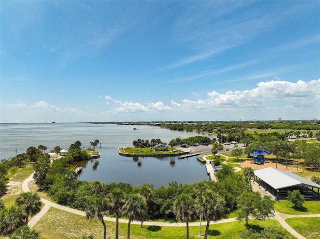 1523 Stafford Ave, Merritt Island, FL 32952 - bird's eye view of a nearby body of water