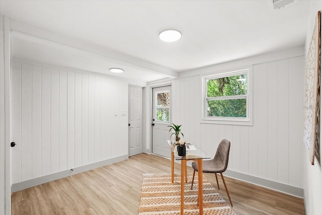 304 W 24th St, Sanford, FL 32771 - home office with light wood finished floors and baseboards