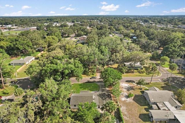 304 W 24th St, Sanford, FL 32771 - aerial view of property's location with a heavily wooded area