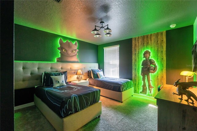 1560 Maidstone Ct, Davenport, FL 33896 - bedroom featuring carpet and a textured ceiling