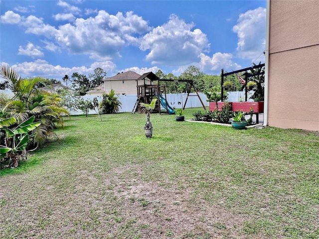 4447 Maple Chase Trl, Kissimmee, FL 34758 - view of yard with a playground