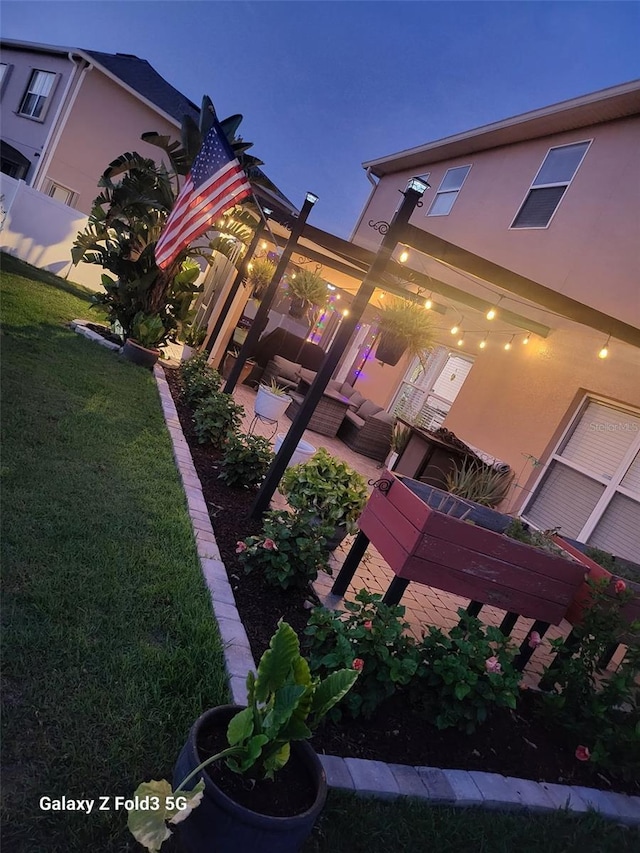 4447 Maple Chase Trl, Kissimmee, FL 34758 - view of yard featuring a patio